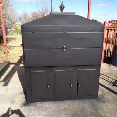 1.5 m Dubbelwand vrystaan braai 2