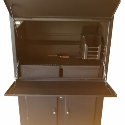 1m Dubbelwand vrystaan braai